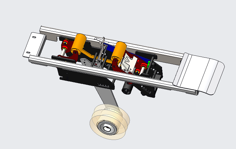 右手片式开箱机proe5.0.zip